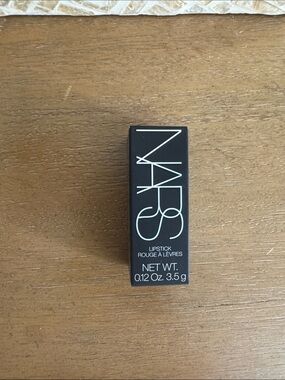 NARS Lipstick Packaging in Black with White Logo